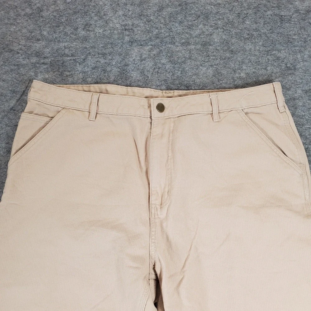 Lost Enterprises Pants Mens 36x32 Tan Cotton Canvas Carpenter Utility Skater Y2K